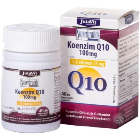 Jutavit Koenzim Q10 100mg +E-vitamin 35mg 40 kapszula