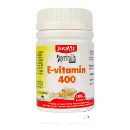 JutaVit E-Vitamin 400 kapszula 100 db